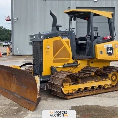 2020 John Deere 450K LGP Crawler Dozer Tractor 115 6 Way PAT Blade bidadoo – NO RESERVE